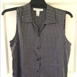 Jones New York Silk Shell Size 14